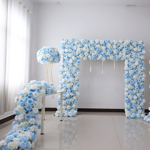 <span class=keywords><strong>SUNNER</strong></span> FLOWER Factory Floral telón de fondo flor pared boda arco bola corredor conjunto para jardín al aire libre - Product Image 3
