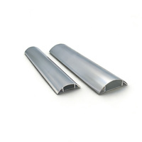 Goulotte de câblage en alliage d'aluminium robuste, protection de câbles à montage en surface de qualité supérieure, garantie usine 20 ans, pour bureau et domicile