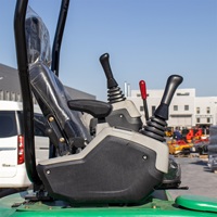 Miniexcavadora HT-18 de Alta Gama, Entrega Rápida, 1 Año de Garantía, Equipo Profesional para Movimiento de Tierras