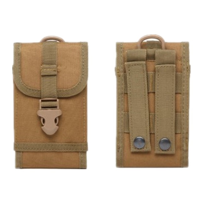 Outdoor Tactical Waist Bag Molle Belt Waist Pouch Security Purse Phone Carrying Case