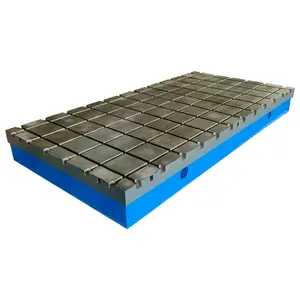 Cast iron platform welding platform marking assembly measuring flat T-groove platform