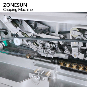 Zonesun ZS-XG01 tự động tuyến tính lọ thủy tinh <span class=keywords><strong>Twist</strong></span> Off nắp kim loại hơi chân không máy đóng nắp - Product Image 5