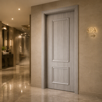 Porte intérieure résidentielle en WPC Jiuyixing pour appartement, hôtel, villa, bureau, école, hôpital – Étanche, durable, facile à installer