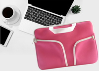 Sacoche pour ordinateur portable en néoprène de 14 pouces avec logo personnalisé sacoche pour ordinateur portable avec poignée pour HP Dell ASUS Acer Chromebook