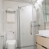 Offre Spéciale cosses modernes de salle de bains préfabriquées portables minuscules RV et villa adaptées avec douche et toilettes