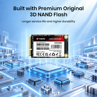 Taimi MSATA SSD 128GB 256GB 512GB 1TB 3D NAND SATA III Disque SSD interne 550MB/s en lecture pour ordinateur portable et mini PC