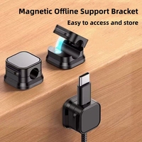 Organisateur de câbles magnétique étanche en plastique, support pour câbles de données de téléphone portable, forte résistance à la traction, antichoc