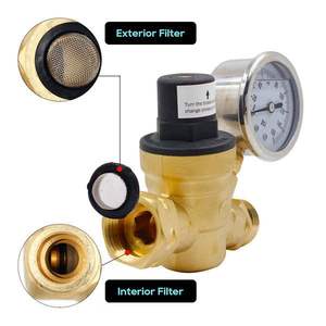 วาล์วปรับแรงดันน้ำแบบปรับได้  ทองเหลือง  <span class=keywords><strong>3</strong></span>/4 เกลียว  ไม่มีสารตะกั่ว  ราคาประหยัด - Product Image 6