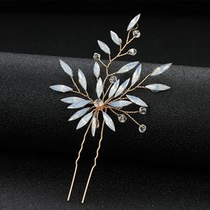 Vente chaude mode cristal épingle à cheveux mariée à la main coiffure de mariage avec matériau en alliage pour anniversaire <span class=keywords><strong>et</strong></span> fiançailles - Product Image 2