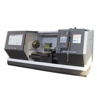 Torno CNC de Cama Plana Horizontal con Optimización Inteligente de Parámetros de Proceso, Control GSK, Rieles Cerámicos de Ultra Larga Duración