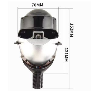 Lentes LED A5 de 2.5 Pulgadas, Copas de Lámpara Circulares de Material PC, Ángulo de Haz de 60 Grados, LED 5050, Adecuadas para Reequipamiento de Faros de Automóviles - Product Image 2