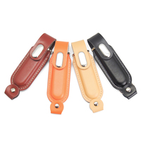 Clé USB personnalisée en cuir PU multi-tailles, clé USB 3.0, 2 Go, 4 Go, 8 Go, 16 Go
