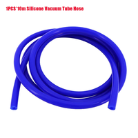 Tuyau d'aspiration en silicone de 4 mm de diamètre intérieur, tube en silicone haute température, ligne d'aspiration turbo pour voiture, tuyau de buse de lave-glace, tube de carburant, air et eau