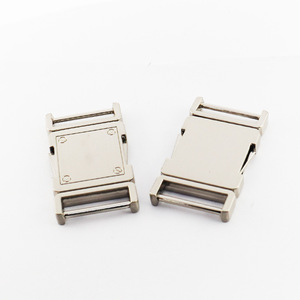 Hebillas de Liberación Lateral de Aleación de Zinc K532 Plateadas para Bolsos, Resistentes al Desgaste, Accesorios de Ferretería Duraderos - Product Image 4