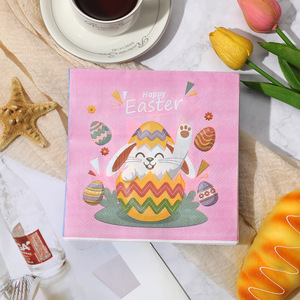 Serviettes <span class=keywords><strong>en</strong></span> <span class=keywords><strong>papier</strong></span> pour la célébration de Pâques, serviettes <span class=keywords><strong>en</strong></span> <span class=keywords><strong>papier</strong></span> pour 20 invités - Product Image 2