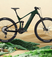 Vélo de montagne électrique Bafang M560 à moteur central, batterie lithium 48V 15Ah, roues tout-terrain grandes de 27,5/29 pouces, cadre en fibre de carbone