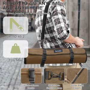 Bolsa de Lona Encerada Impermeable para Cuchillos de Chef Profesional con Correa Ajustable, Bolsas para Fines Especiales, Muestra Gratuita - Product Image 1