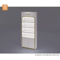 Schlanke moderne Brillen Vitrine für Sonnenbrillen LED-Beleuchtung Shop Innen dekor Möbel Arrangement für Geschäfte