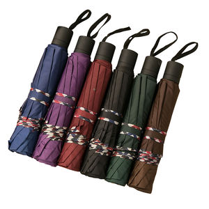 Parapluie de pluie promotionnel le plus vendu, transparent, adulte, nouveau design, pliable, noir, double couche, ouverture et fermeture automatiques - Product Image 1