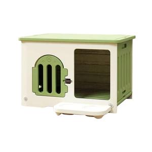 Kunststoff Hundehütte Haustier haus Vier Jahreszeiten Universal Pet <span class=keywords><strong>House</strong></span> Kunststoff Hundes chuppen mit Oberlicht Regenschutz Outdoor Hunde kiste - Product Image 5