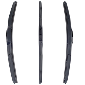 Lame d'essuie-glace hybride BOZHI pour pare-brise extérieur de voiture, 19 pouces, en caoutchouc naturel, universelle, compatible avec Sorento <span class=keywords><strong>Corolla</strong></span> avec crochet en U - Product Image 1