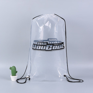 <span class=keywords><strong>2025</strong></span> biểu tượng tùy chỉnh PE trong suốt Ba lô dây kéo túi nhựa mua sắm rõ ràng vẽ chuỗi túi với tùy chỉnh cho búp bê - Product Image 5