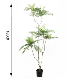 Arbre de <span class=keywords><strong>Jacaranda</strong></span> artificiel de 120 cm de haut avec pot Décoration d'intérieur Faux arbre de <span class=keywords><strong>Jacaranda</strong></span> - Product Image 5