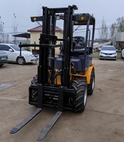 Beehive Gabelstapler BF1200 Traglast 1200kg-1400kg Kleiner Gabelstapler für Imkerei Kubota Motor Euro V 4WD Langlebig Hocheffizient
