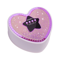 Lampe à ongles UV LED rose magique Shining Diamond Pro Cure 288W en forme de cœur pour le séchage du vernis à ongles en gel