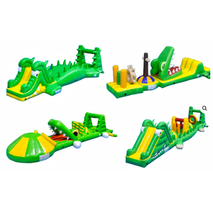 <span class=keywords><strong>Toboggan</strong></span> gonflable pour <span class=keywords><strong>piscine</strong></span> <span class=keywords><strong>avec</strong></span> motif de poissons marins tropicaux, système d'aventure aquatique gonflable pour centre de natation, attraction de <span class=keywords><strong>piscine</strong></span> - Product Image 6