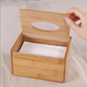 Boîte à mouchoirs en bambou à bas prix écologique de meilleure qualité - Product Image 5