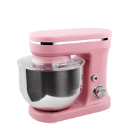 Accessoire pour robot culinaire électrique avec bol en acier inoxydable et crochet pétrisseur pour robots culinaires