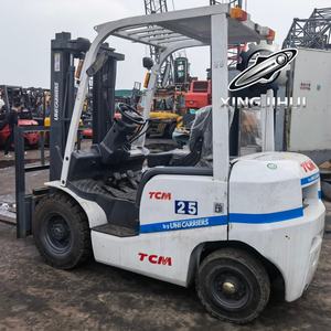 Chariot élévateur TCM FD25T3C 2,5 tonnes d'occasion, chariot élévateur japonais 2,5 tonnes, moteur Isuzu C240, machine d'occasion, chariot élévateur à essence, 3000 mm, 2500 kg - Product Image 6