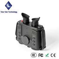 Jumelles de vision nocturne numériques HTI HT-C680, écran OLED, zoom optique 4x, transmission d'image 2,4G, capteur CMOS, chasse professionnelle