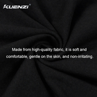 T-shirt Kuenzi à logo personnalisé, coupe classique, 100% coton, 230 GSM, doux, durable, blanc, grande taille, col rond, coupe ample pour hommes