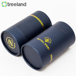 Bocaux à miel personnalisés avec Tube en papier Kraft, boîtes cylindre à Tube carton avec impression à chaud, pièces - Product Image 4