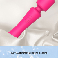 Best-seller aux États-Unis, masseur corporel en silicone imperméable à 10 modes de vibration pour la stimulation clitoridienne et des mamelons chez la femme