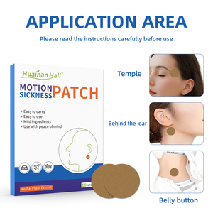 Bản vá lỗi say tàu xe cho xe hơi, xe lửa và máy bay phổ quát phù hợp với tàu du lịch cần thiết - Product Image 3