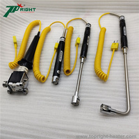 Capteur de température de surface alimentaire, thermocouple de type K avec sonde à aiguille pointue et connecteur