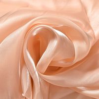 Non Transparent 100% Polyester Cristal Soie Brillant Lustre Liquide Satin Gaza Organza Shimmer Tissu pour Filles Lolita Doublure