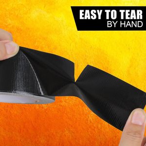 YONGYU 50mm Su Geçirmez Ağır Hizmet Tipi PE Sıcak Eriyik Yapışkanlı Kumaş Bazlı Boru Halı Bağlama Karton Sızdırmazlık Paketleme Gaffer Bant - Product Image 2