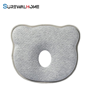 Almohada de Espuma Viscoelástica en Forma de Oso SUREWALHOME, Almohada de Espuma Viscoelástica Portátil en Forma de Donut, Almohadas Suaves y Acogedoras con Diseño de Oso de Dibujos Animados <span class=keywords><strong>para</strong></span> Bebés - Product Image 1