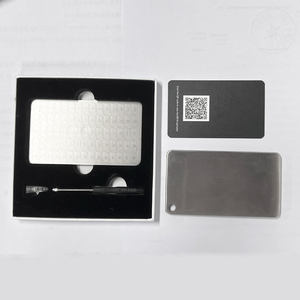 Custom Logo Metal Crypto Seed Storage Crypto Wallet <strong>Encryption</strong> Hardware Cold Wallet <strong>Backup</strong> - Product Image 1
