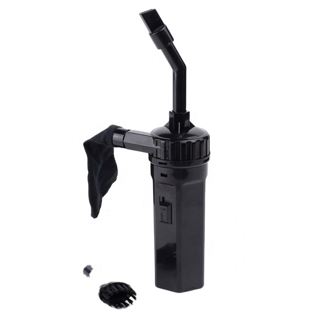 Очиститель клавиатуры ноутбука, миниатюрный пылесос, очистка экрана компьютера, защита от пыли, экологически чистый черный ПВХ Ce