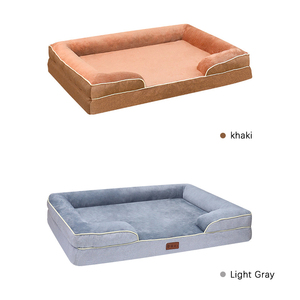 Chỉnh Hình Con Chó Giường Với Bộ Nhớ Bọt Thoải Mái Xl (Thêm Lớn) Có Thể Tháo Rời Nhung Bìa Có Thể Giặt Cho Mèo Con Chó Cho Phòng Khách - Product Image 4