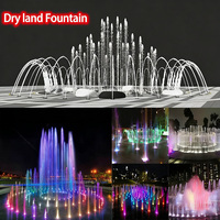 Fontaine musicale LED pour extérieur, spectacle aquatique pour la décoration de la rue piétonne, de la place de ville et du paysage