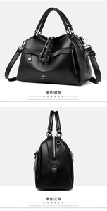 Sac à main en cuir PU souple pour femme, de luxe, de créateur, grande capacité, pour le shopping, nouvelle mode, sac messager fourre-tout, vente chaude - Product Image 4