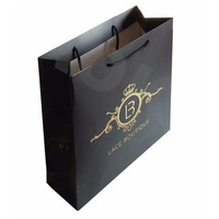 Sacs en papier personnalisés en gros avec logo de marque imprimé, sacs en papier de luxe pour la promotion, la vente au détail de vêtements, les cadeaux et le shopping