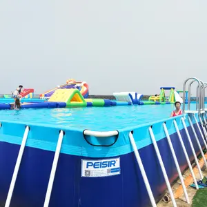 Пользовательский Размер Большие взрослые дети надувные аквапарк бассейн
