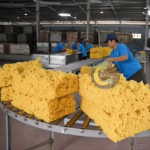 Poudre de caoutchouc naturel vietnamien SVR 3L de qualité supérieure jaune clair pour la fabrication de pneus | NGOC - Product Image 1